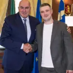 Михайло Федоров і Гвідо Крозетто під час зустрічі в Римі 28 серпня 2026 року