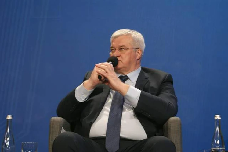 Андрій Сибіга під час спільної пресконференції з главою МЗС Азербайджану у Києві 6 серпня 2026 року