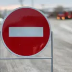 Пожежа на складських приміщеннях у Бучанському районі Київщини після російської атаки