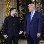 Зустріч президента України Володимира Зеленського та президента США Дональда Трампа у Нью-Йорку.