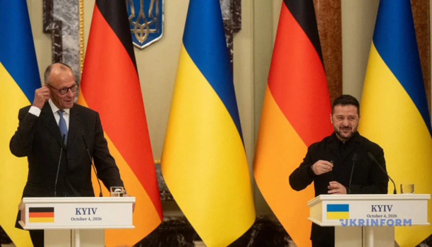 Мерц у Києві оголосив 1 млрд євро військової допомоги та 350 млн на енергетику