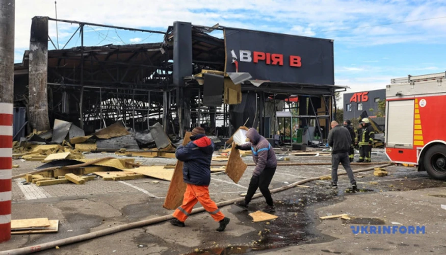 У Києві уточнили наслідки падіння БпЛА у Печерському районі: семеро постраждалих